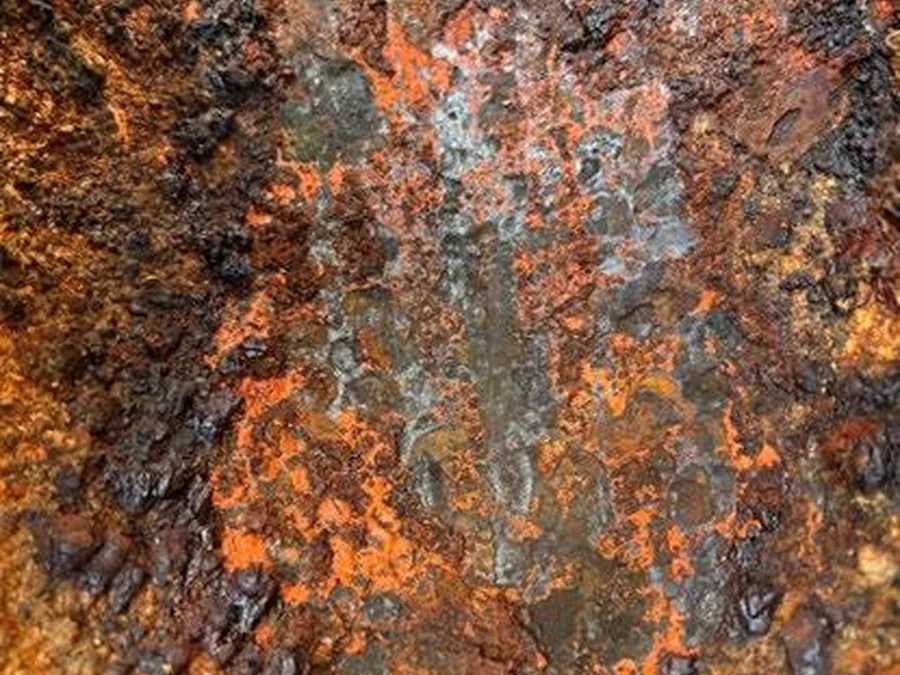 Steel test-patch field image
