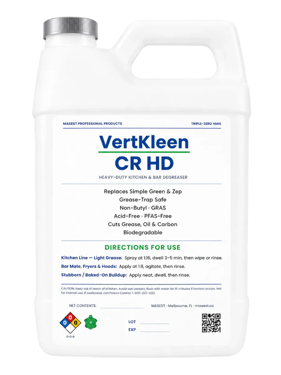 VertKleen CR HD FB label jug
