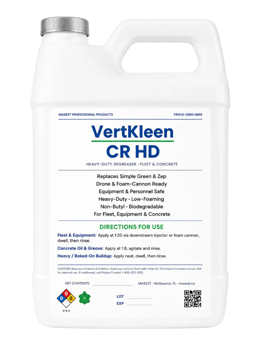 VertKleen CR HD PW label jug