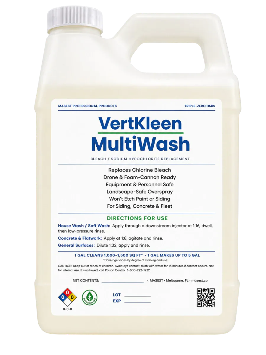VertKleen MultiWash exterior cleaner container